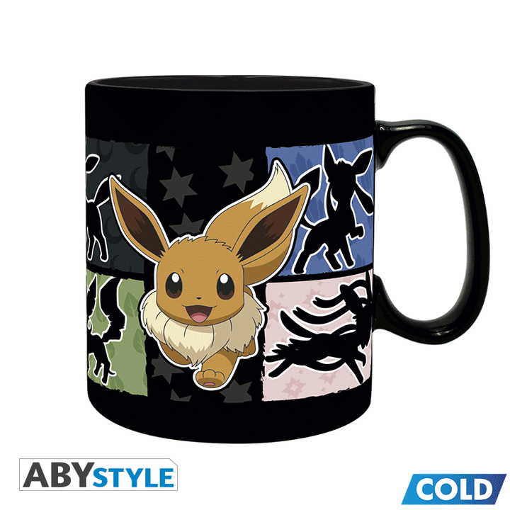 Pokemon Heatchanging Mug Eevee Transform