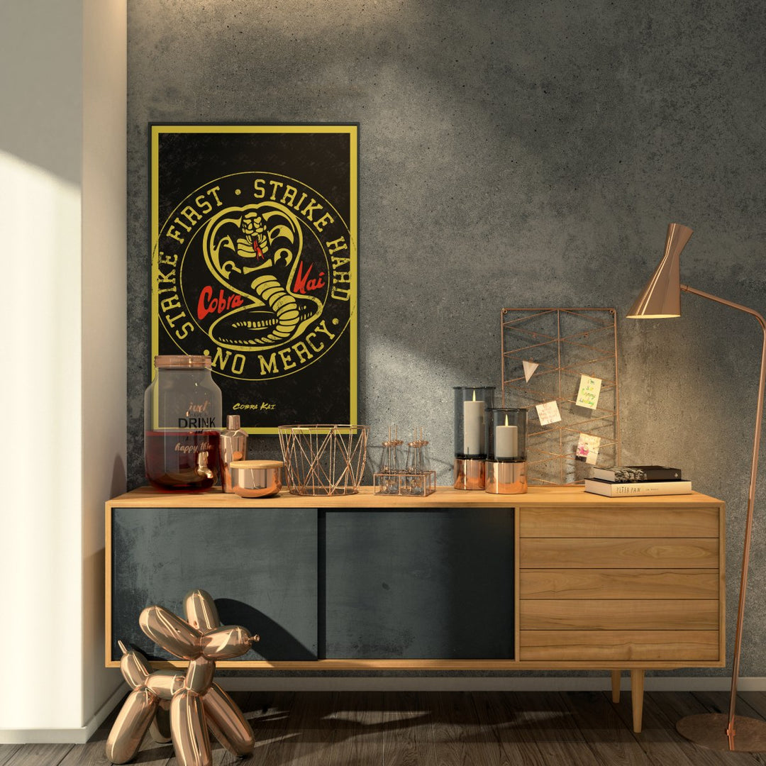 Cobra Kai Plakat Emblem - Supernerds