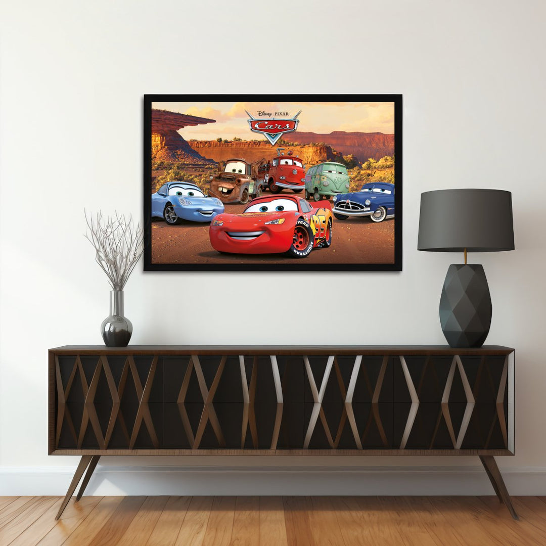 Disney's Biler Plakat Characters - Supernerds