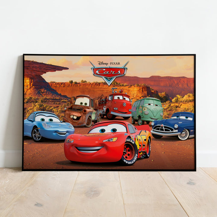Disney's Biler Plakat Characters - Supernerds