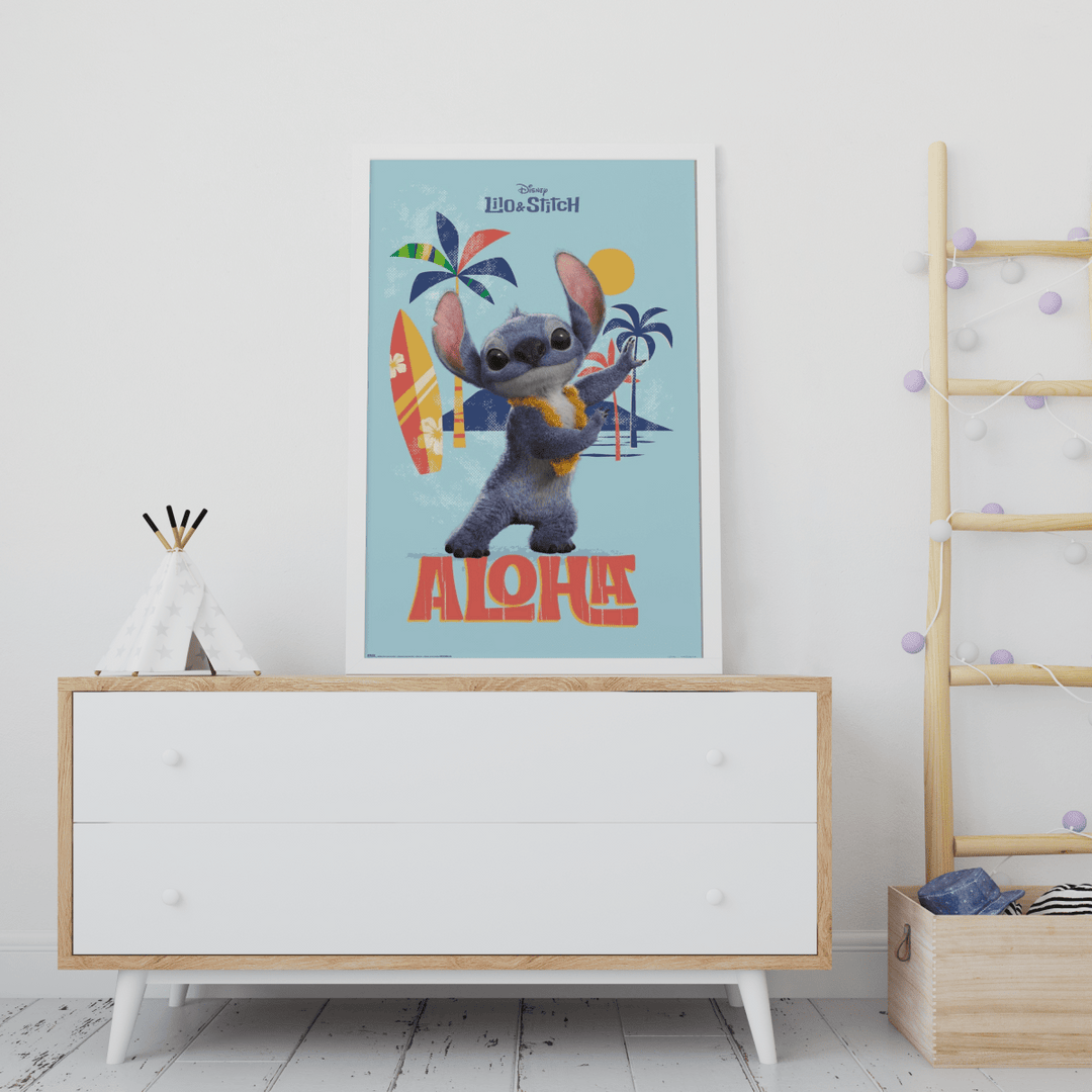 Disney's Lilo and Stitch Plakat Live Action Aloha - Supernerds