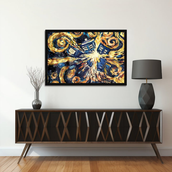 Doctor Who Plakat Exploding Tardis - Supernerds