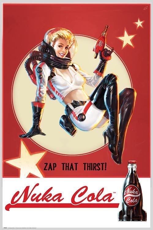 Fallout Plakat Nuka Cola - Supernerds