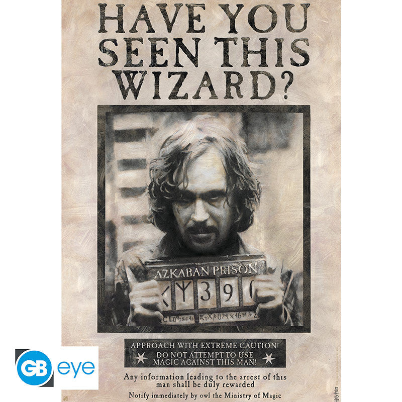 Harry Potter Plakat Wanted Sirius Black