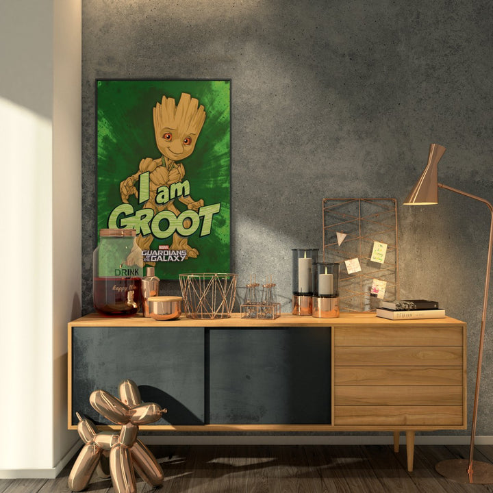 Marvel's Guardians of The Galaxy Plakat I Am Groot - Supernerds