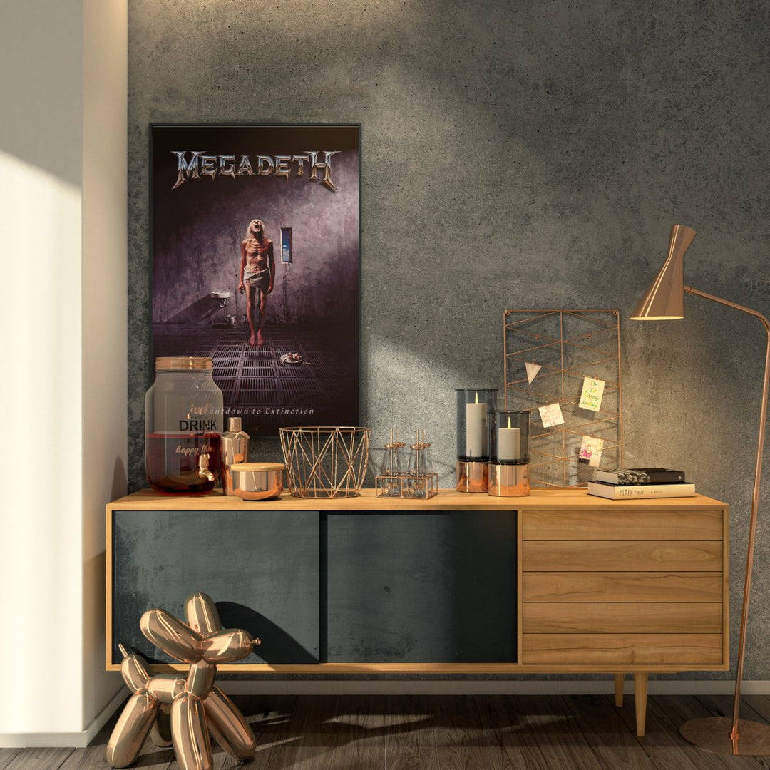 Megadeth Plakat Countdown to Extinction - Supernerds