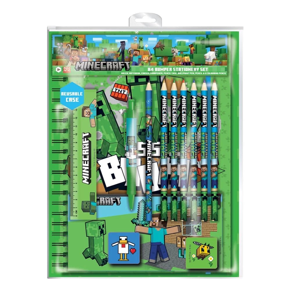 Minecraft Creepers Boom Skrivesaker 12 - deler - Supernerds