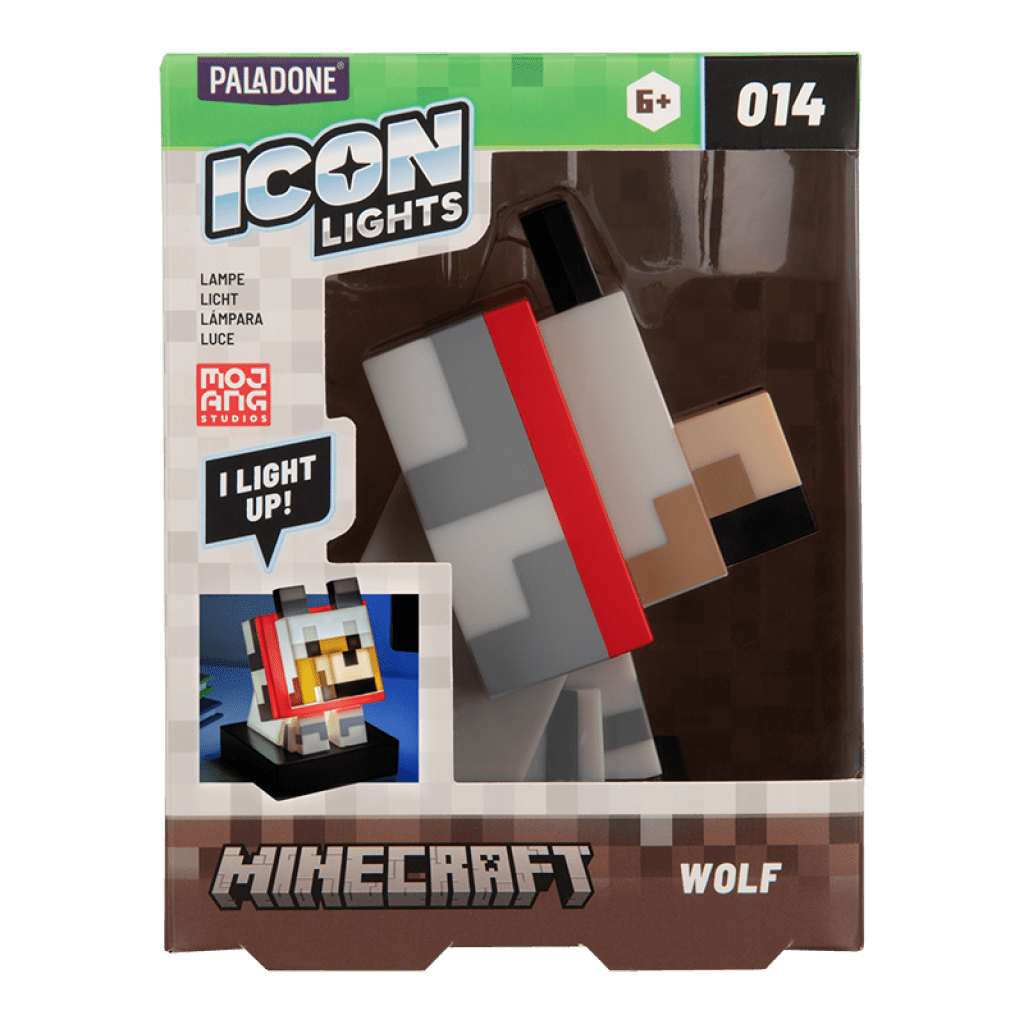 Minecraft Lampe Icon Wolf - Supernerds