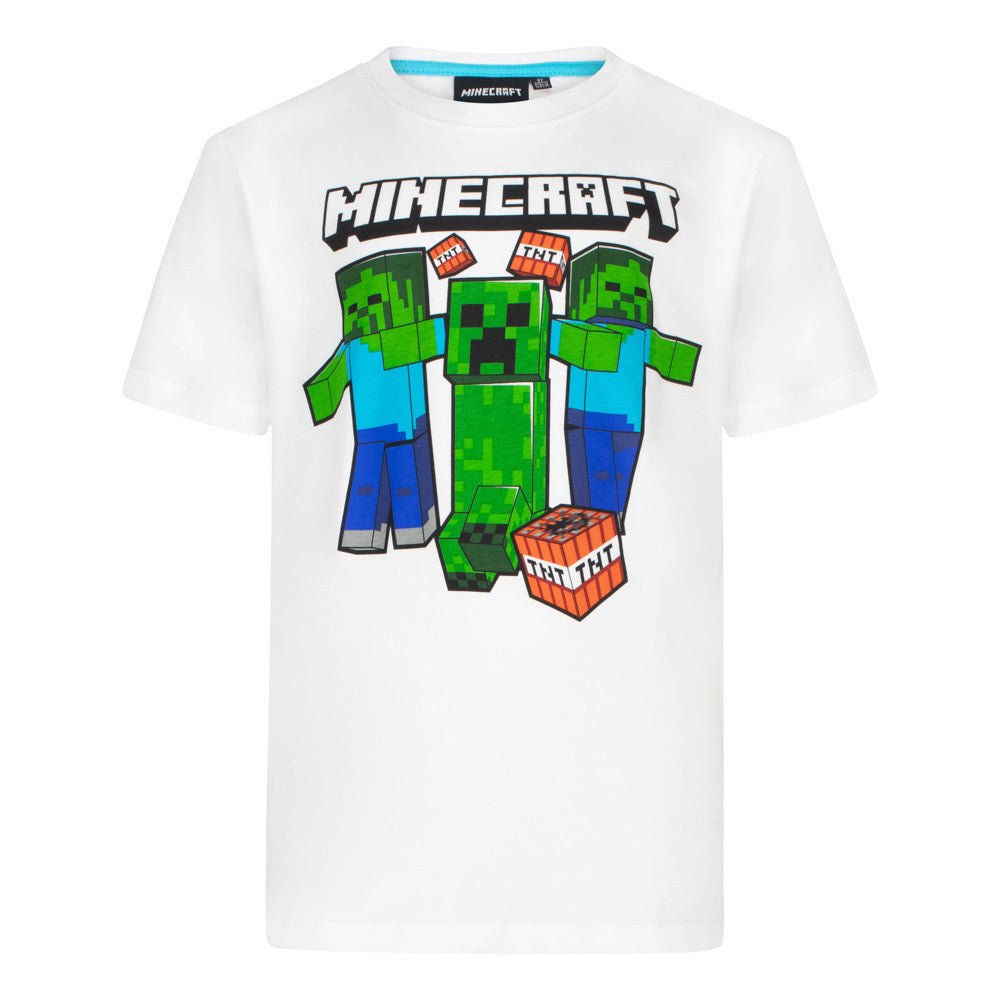 Minecraft Pysjamas Mobs Go Boom - Supernerds