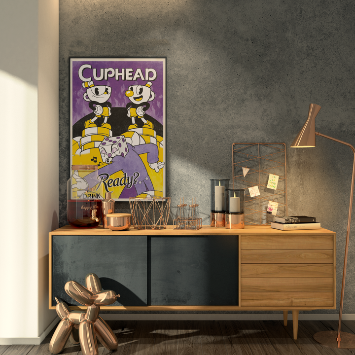 Cuphead Plakat Ready? - Supernerds