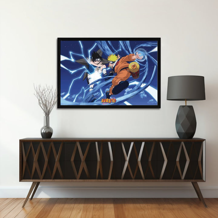 Naruto Plakat Naruto vs Sasuke - Supernerds