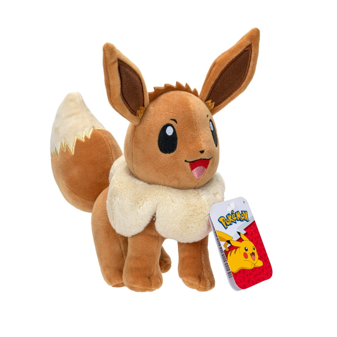 Pokemon Bamse Standing Eevee 20 cm - Supernerds