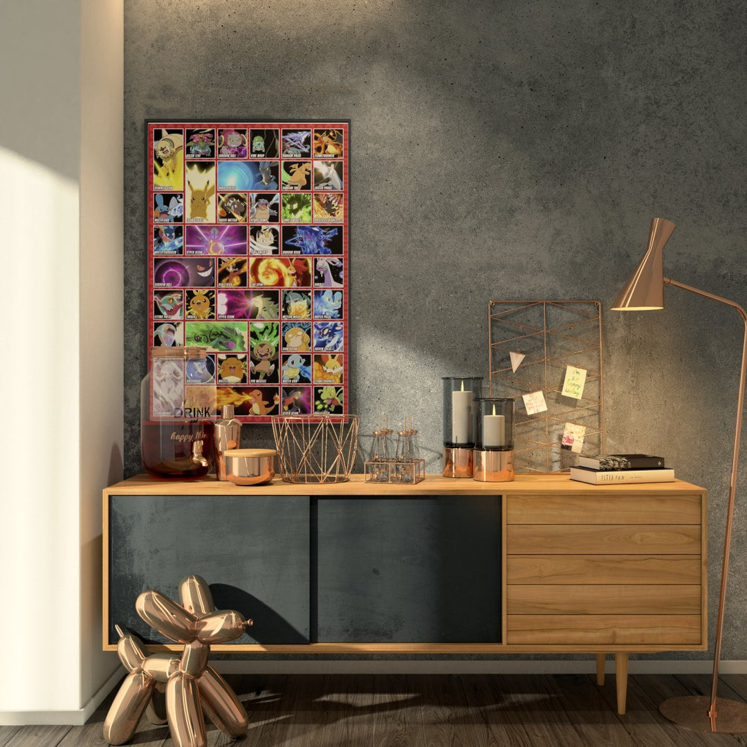 Pokemon Plakat Moves - Supernerds