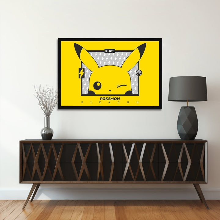 Pokemon Plakat Pikachu Wink - Supernerds