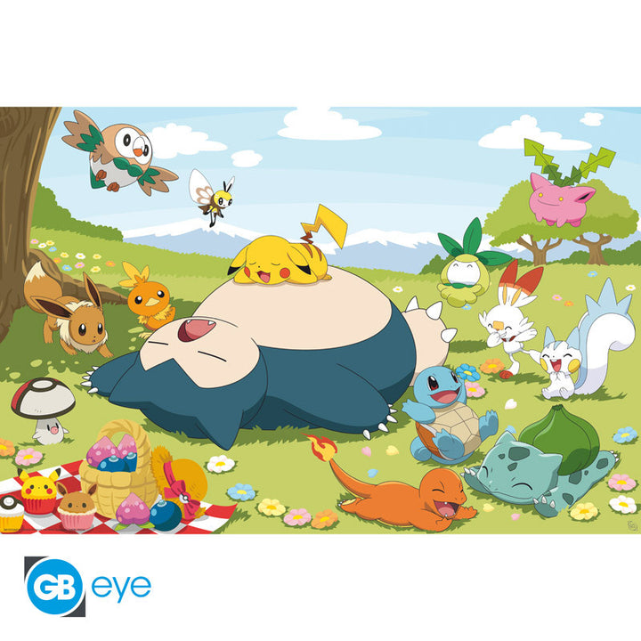 Pokemon Plakat Picnic Day