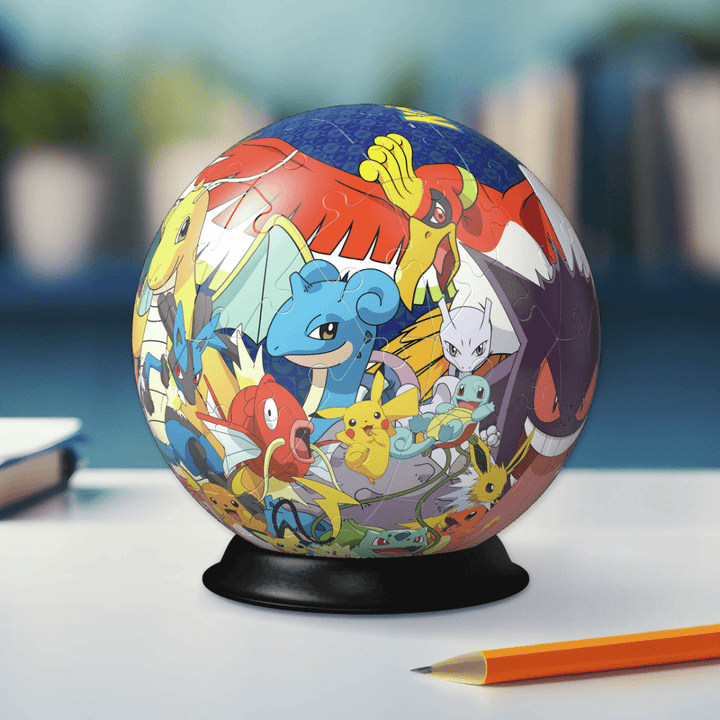 Pokemon Puslespill 3D 72 brikker - Supernerds