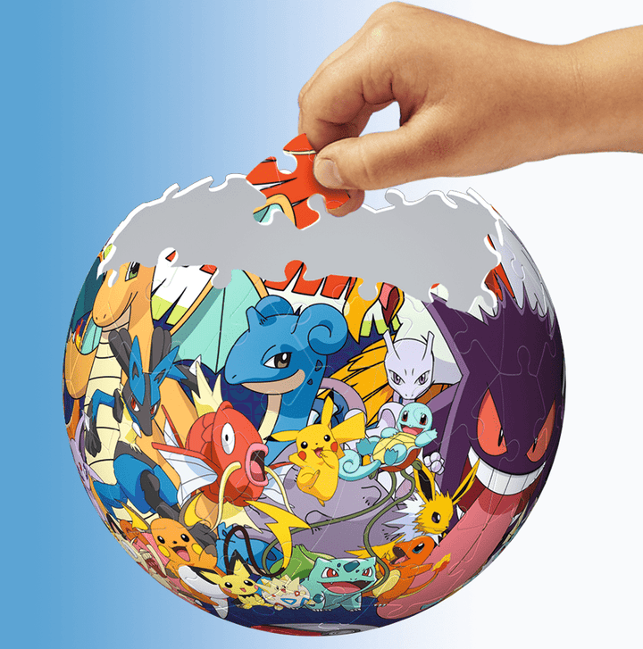 Pokemon Puslespill 3D 72 brikker - Supernerds