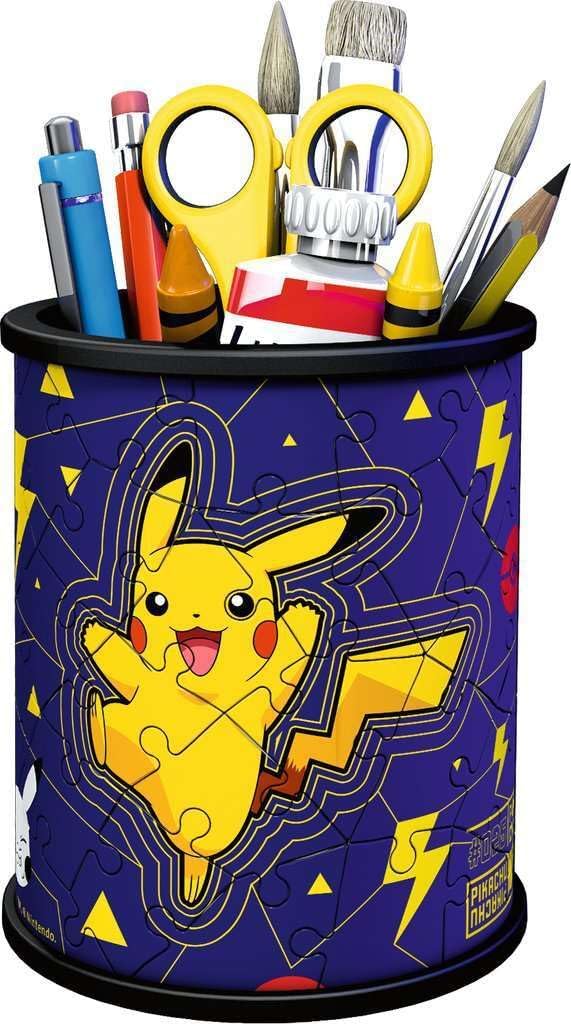 Pokemon Puslespill 3D Blyantholder 54 brikker - Supernerds