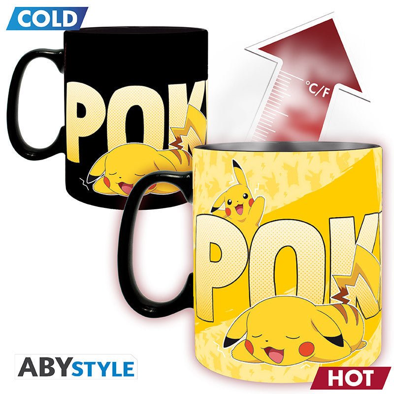 Pokemon Varmeskiftende Kopp Pikachu 460 ml - Supernerds
