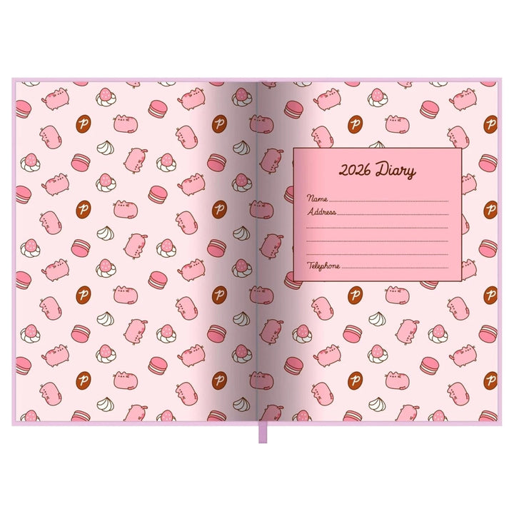 Pusheen Notatbok A5 2026 Dagbok - Supernerds