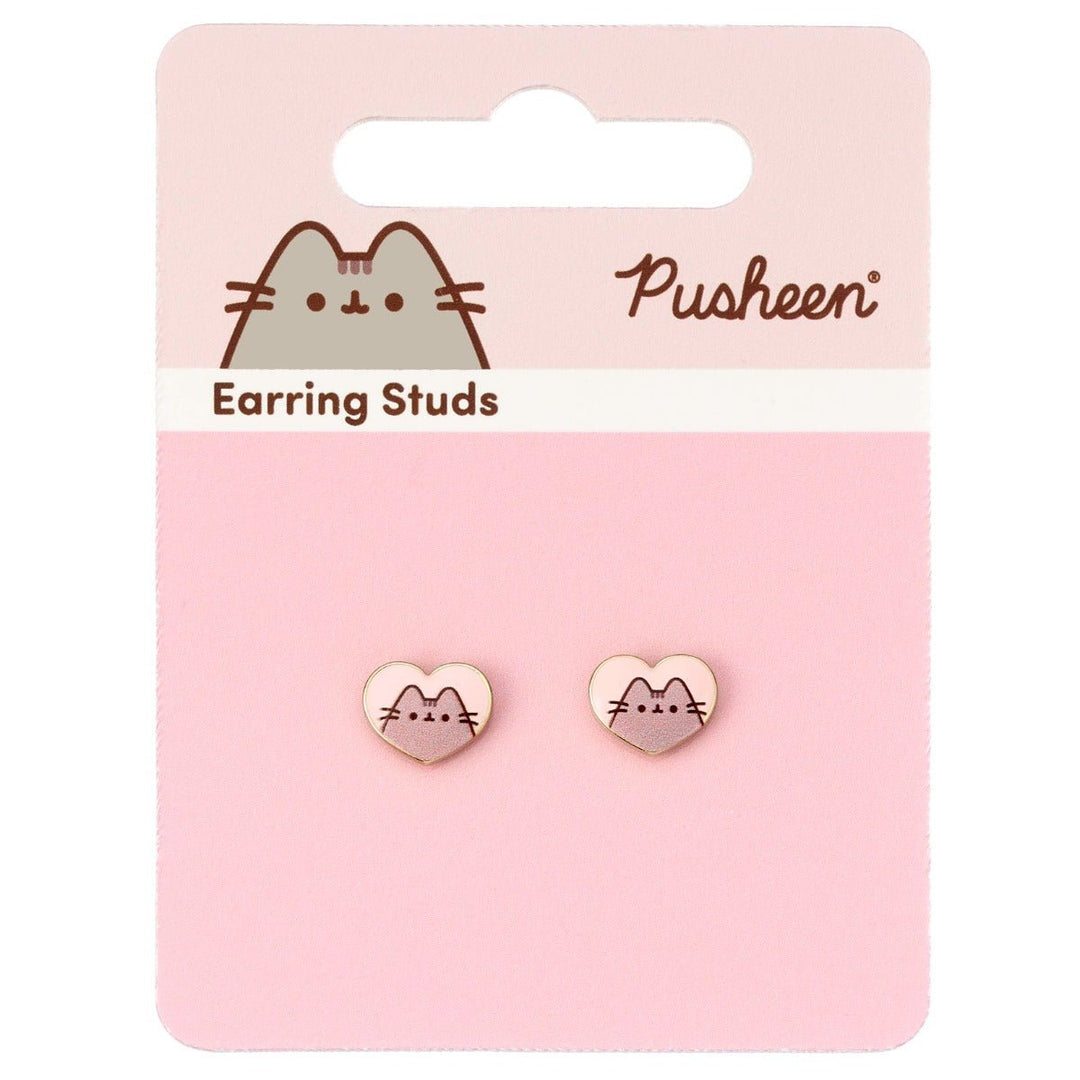 Pusheen Øredobber Hjerte - Supernerds