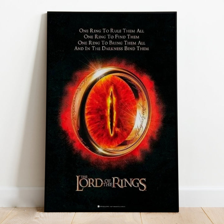 Ringenes Herre Plakat The One Ring - Supernerds