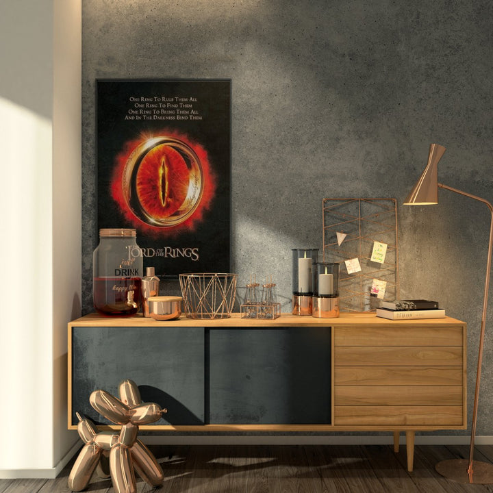 Ringenes Herre Plakat The One Ring - Supernerds