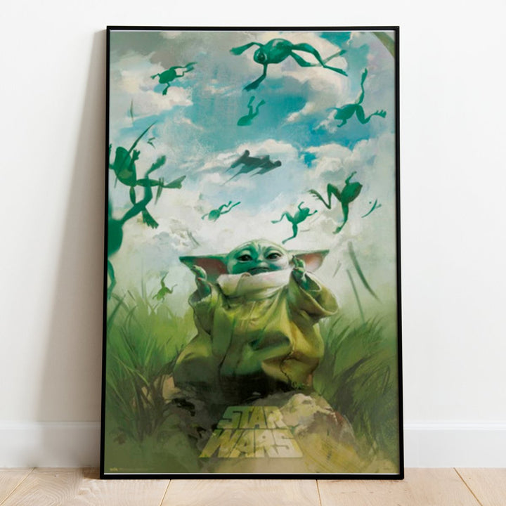 Star Wars Plakat Grogu Training - Supernerds