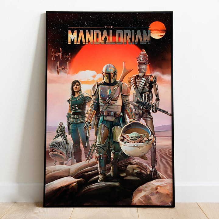 Star Wars Plakat Mandalorian Crew - Supernerds