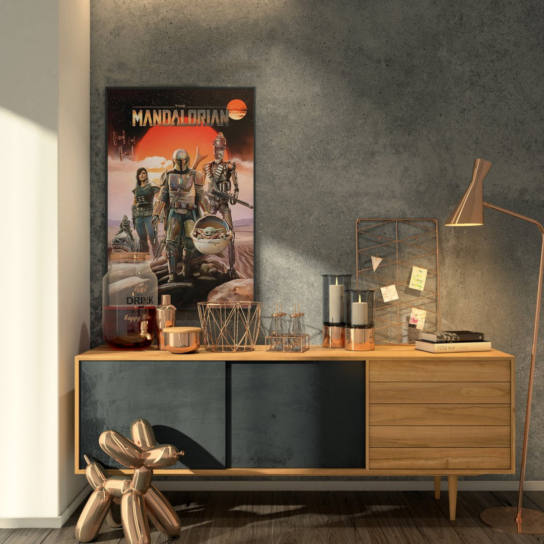 Star Wars Plakat Mandalorian Crew - Supernerds