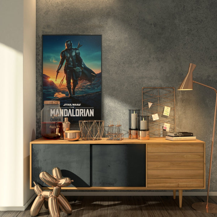 Star Wars Plakat Mandalorian Nightfall - Supernerds