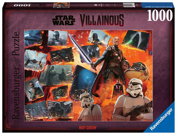 Star Wars Villainous Moff Gideon Puslespill 1000 brikker - Supernerds