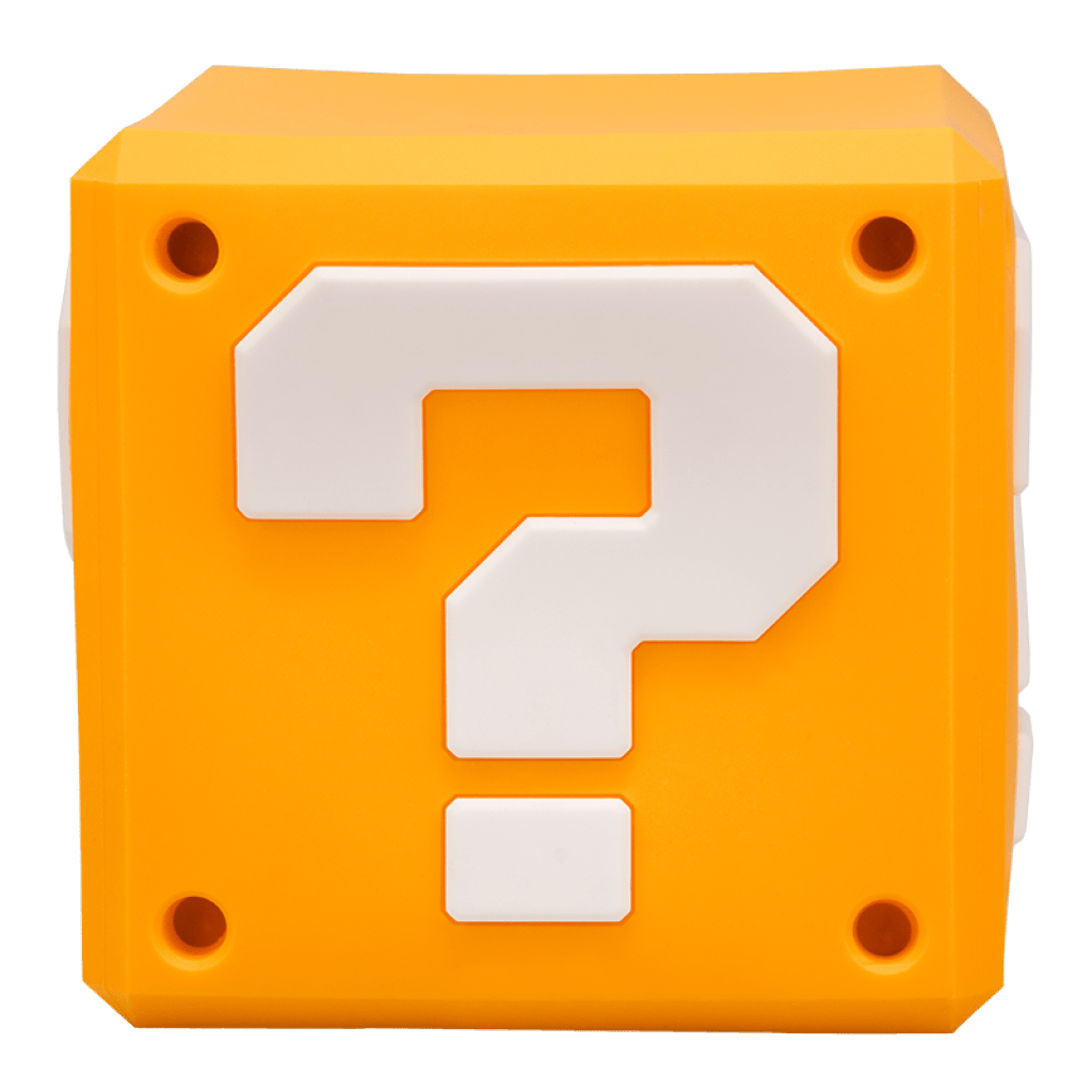 Super Mario Lampe Question Block Squishy - Supernerds