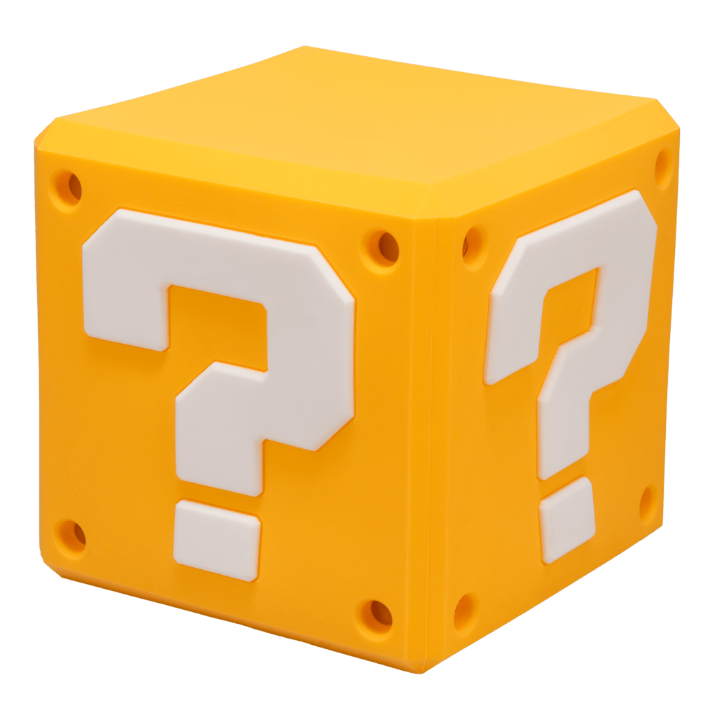 Super Mario Lampe Question Block Squishy - Supernerds