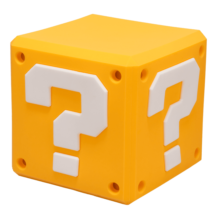Super Mario Lampe Question Block Squishy - Supernerds