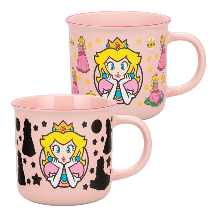 Super Mario Varmeskiftende Kopp Peach - Supernerds