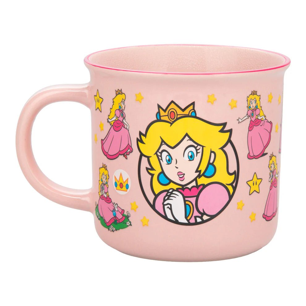 Super Mario Varmeskiftende Kopp Peach - Supernerds