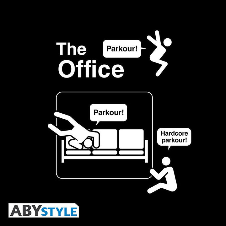 The Office T - skjorte Hardcore Parkour - Supernerds