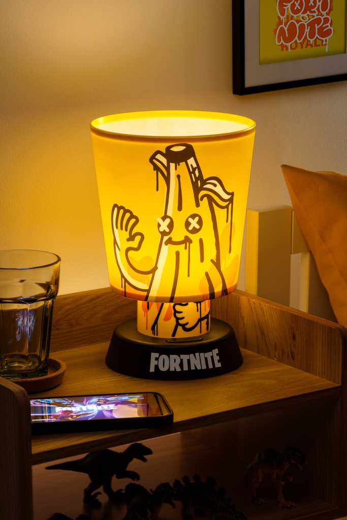 Fortnite Lampe med Lampeskjerm Peely