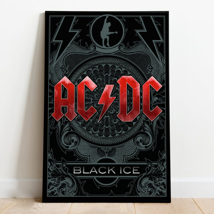 AC/DC Plakat Black Ice - Supernerds