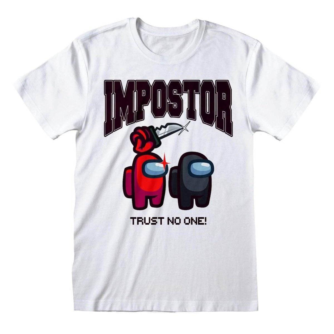 Among Us T-skjorte Trust No One - Supernerds