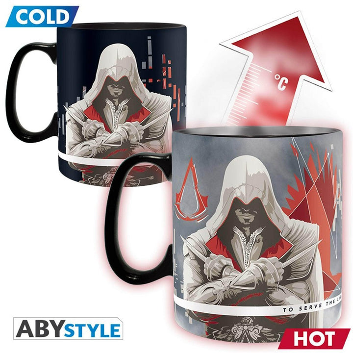 Assassin's Creed Varmeskiftende Kopp The Assassins - Supernerds