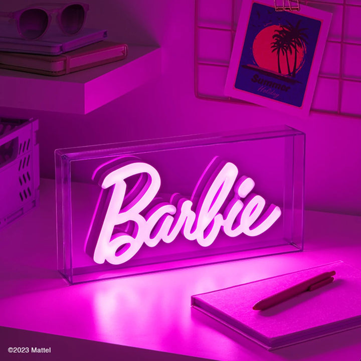 Barbie Lampe Logo - Supernerds