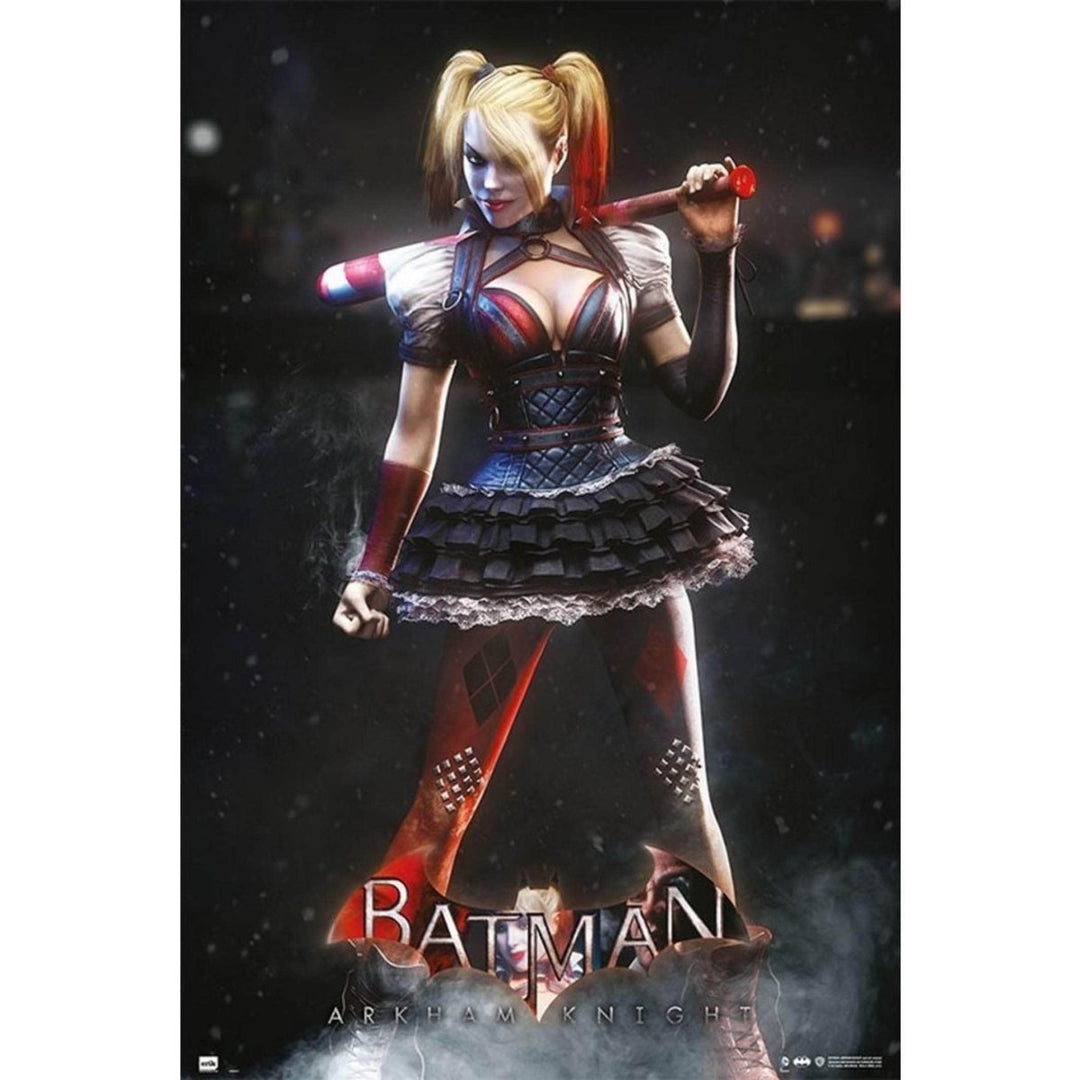 Batman Arkham Knight Plakat Harley Quinn - Supernerds