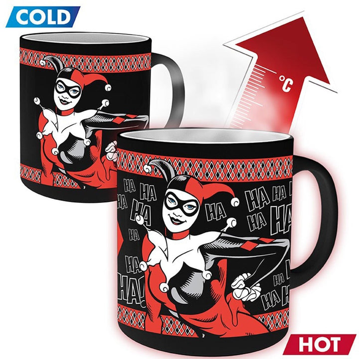 Batman Varmeskiftende Kopp Harley Quinn - Supernerds