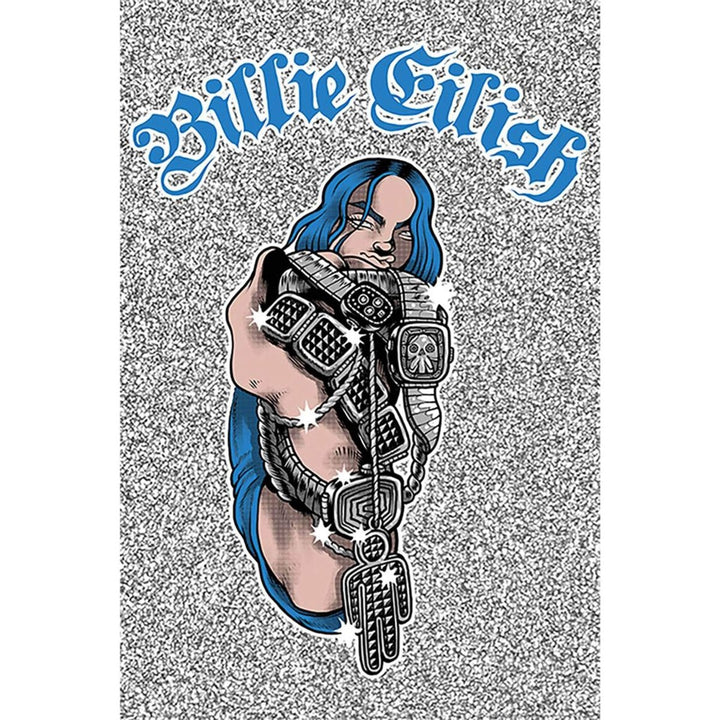 Billie Eilish Plakat Bling - Supernerds