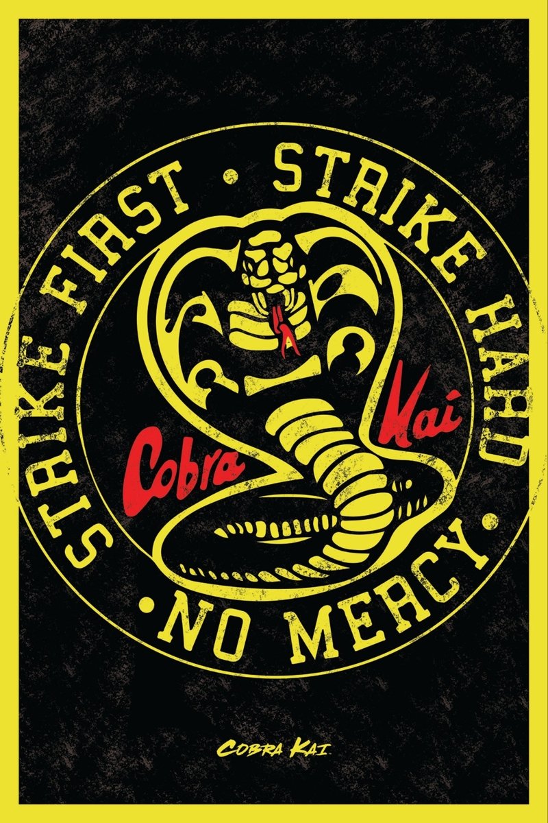 Cobra Kai Plakat Emblem - Supernerds
