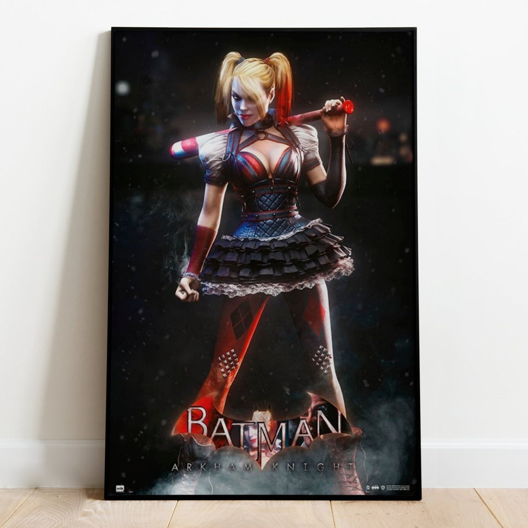 DC Comic's Batman Arkham Knight Plakat Harley Quinn - Supernerds