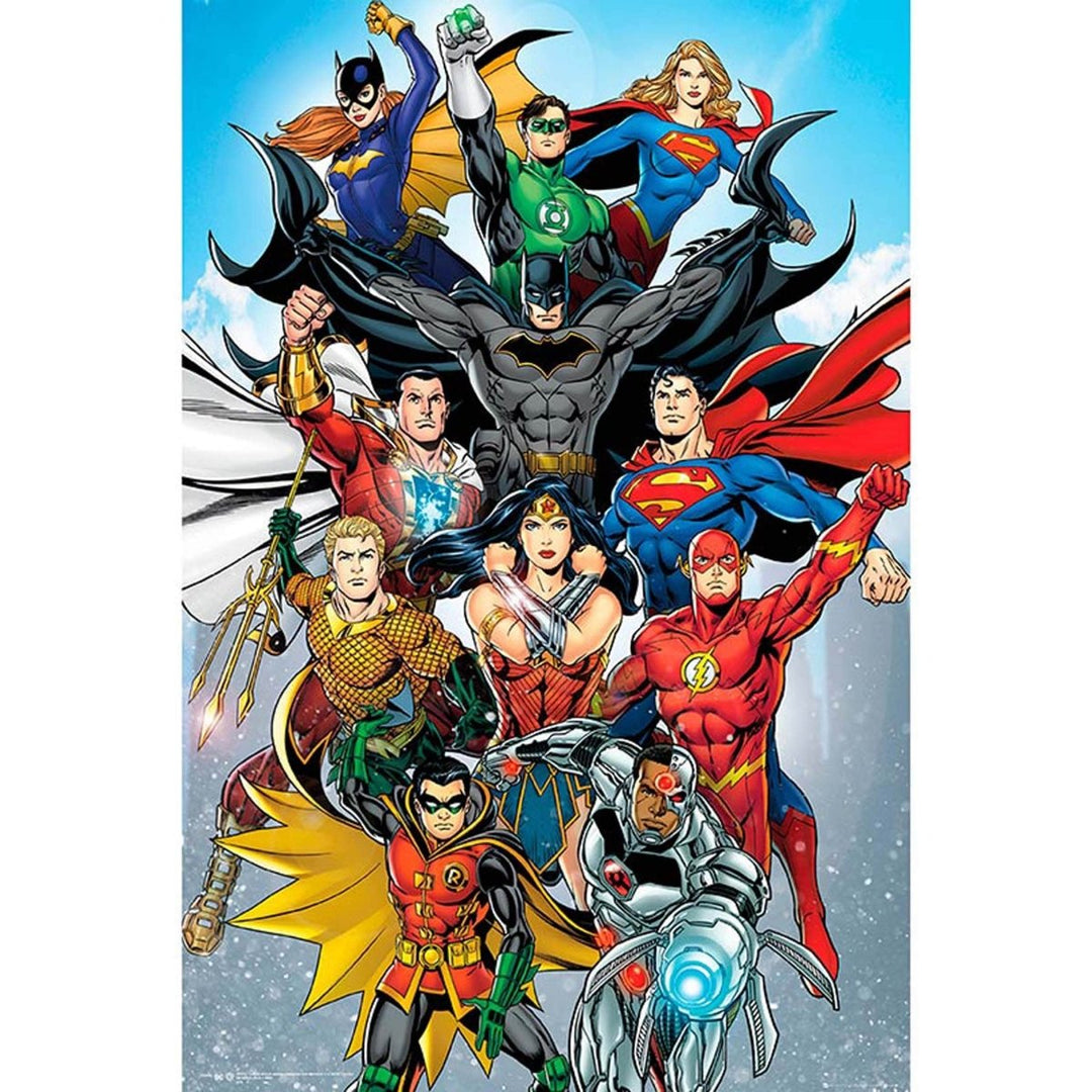 DC Comics Plakat Rebirth - Supernerds