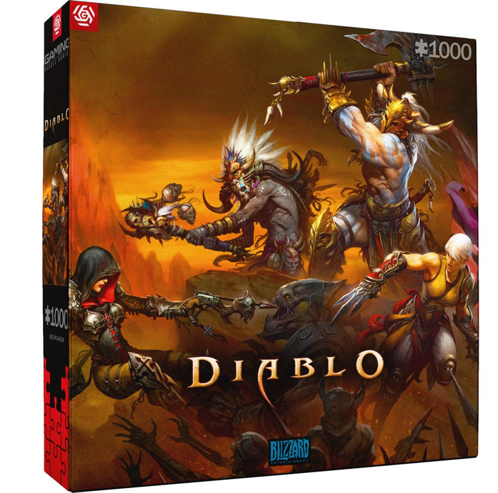 Diablo Puslespill 1000 brikker Heroes Battle - Supernerds